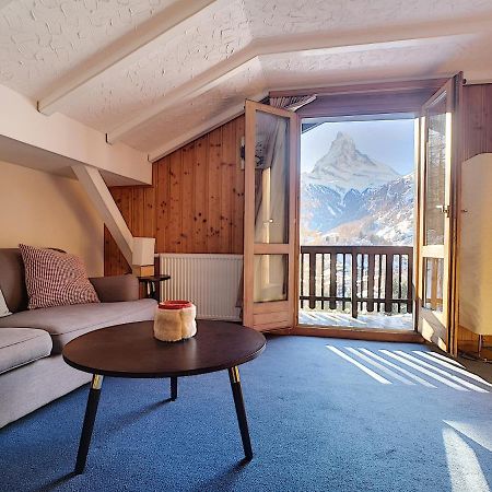 Apartment With Beautiful Views In Церматт Екстер'єр фото