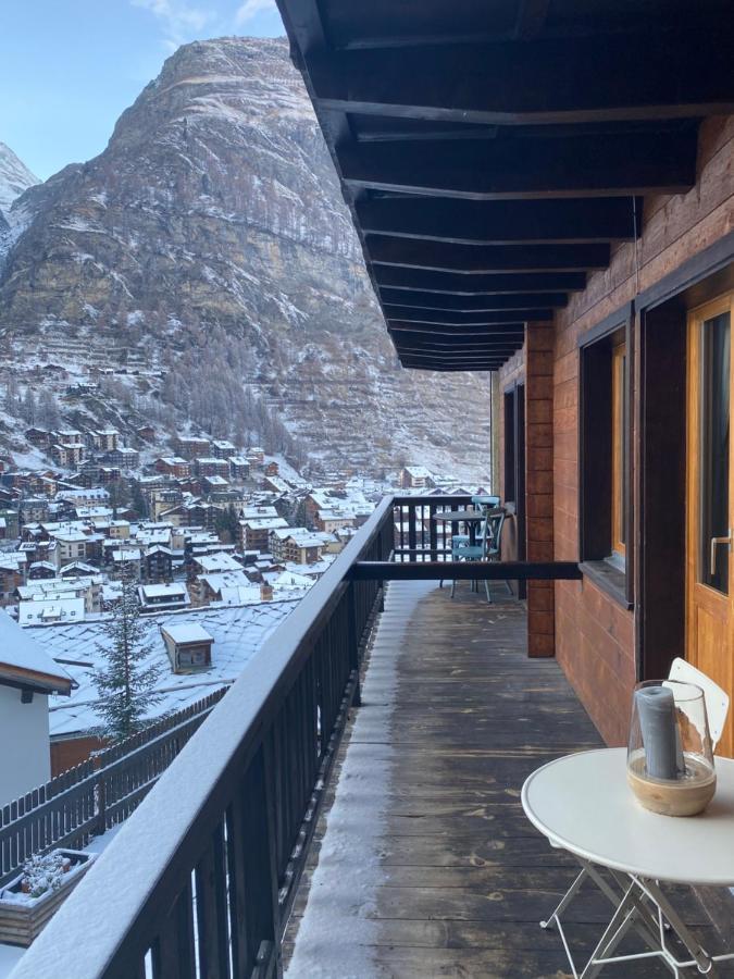 Apartment With Beautiful Views In Церматт Екстер'єр фото