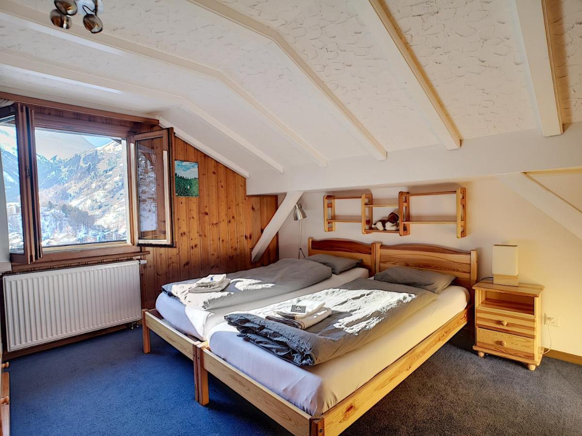 Apartment With Beautiful Views In Церматт Екстер'єр фото